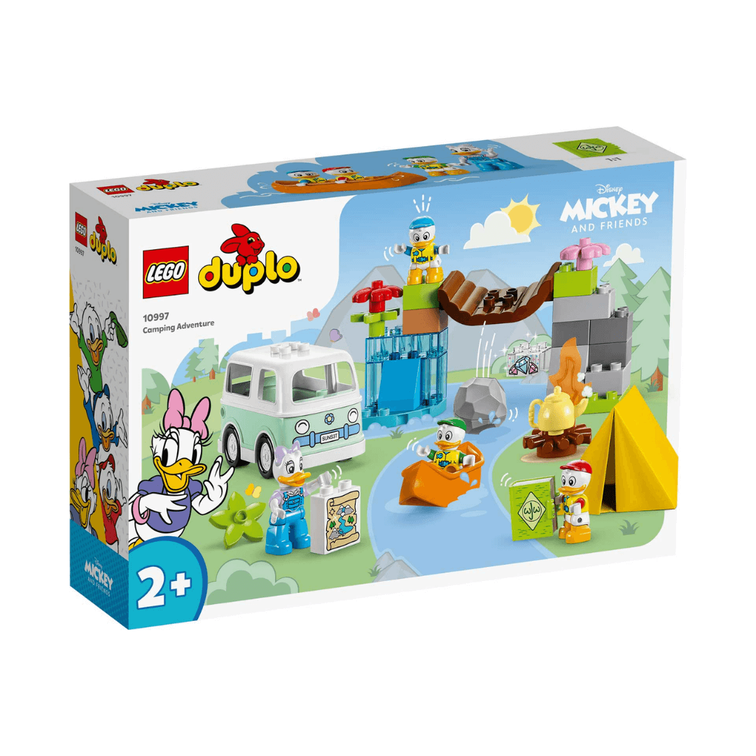 10997 Duplo Camping Adventure, Mickey and Friends, Front Of Packaged Box