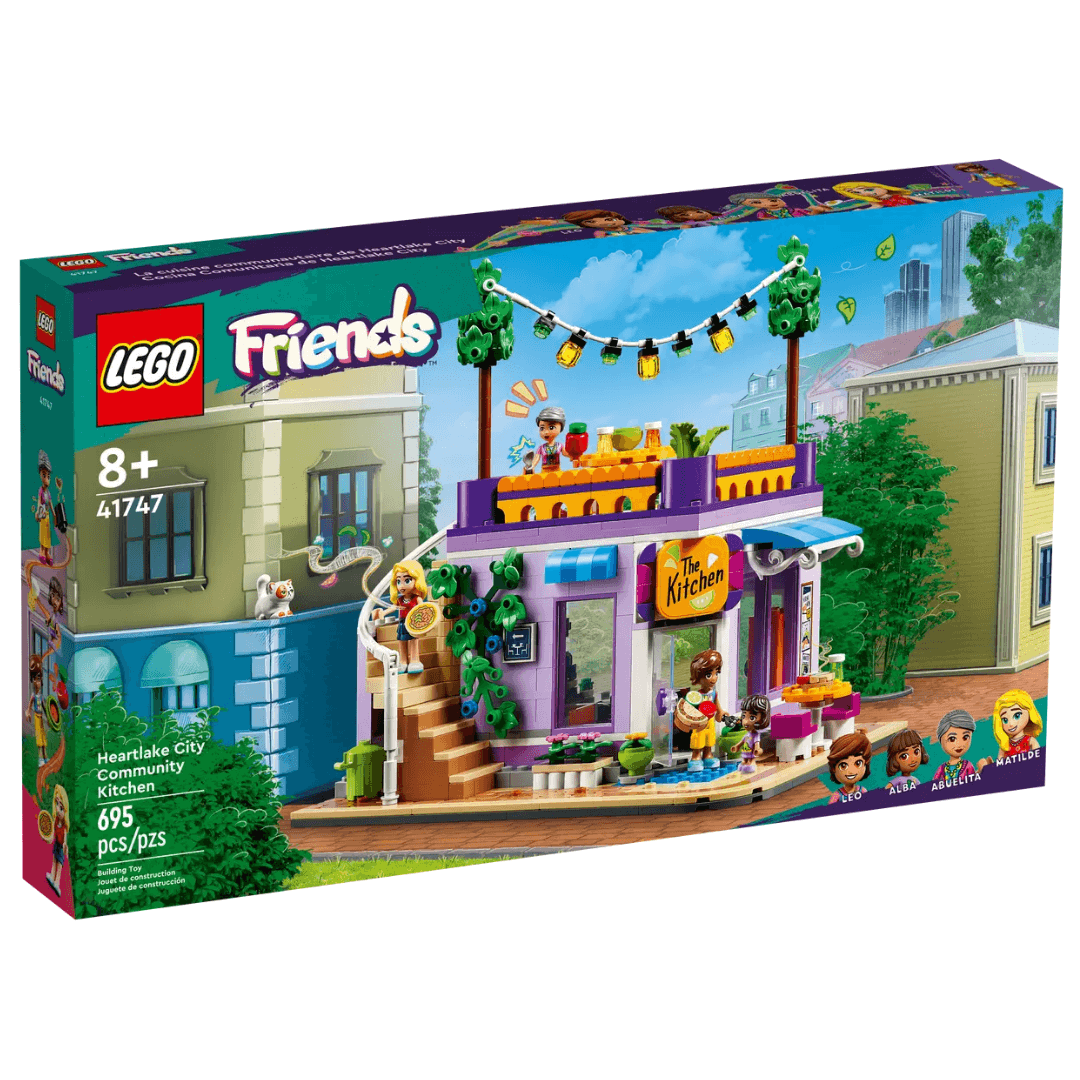 41747 Lego Friends Heartlake City Community Kitchen Front Of Packaged Box