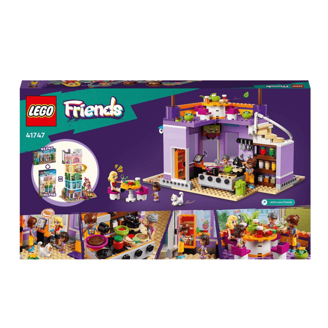41747 Lego Friends Heartlake City Community Kitchen Back Of Packaged Box