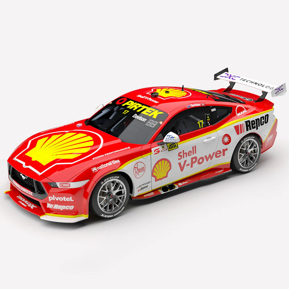 PRE ORDER Authentic - 1:18 Davison Shell V-Power Racing Team No.17 Ford Mustang GT - 2024 Taupo Super400