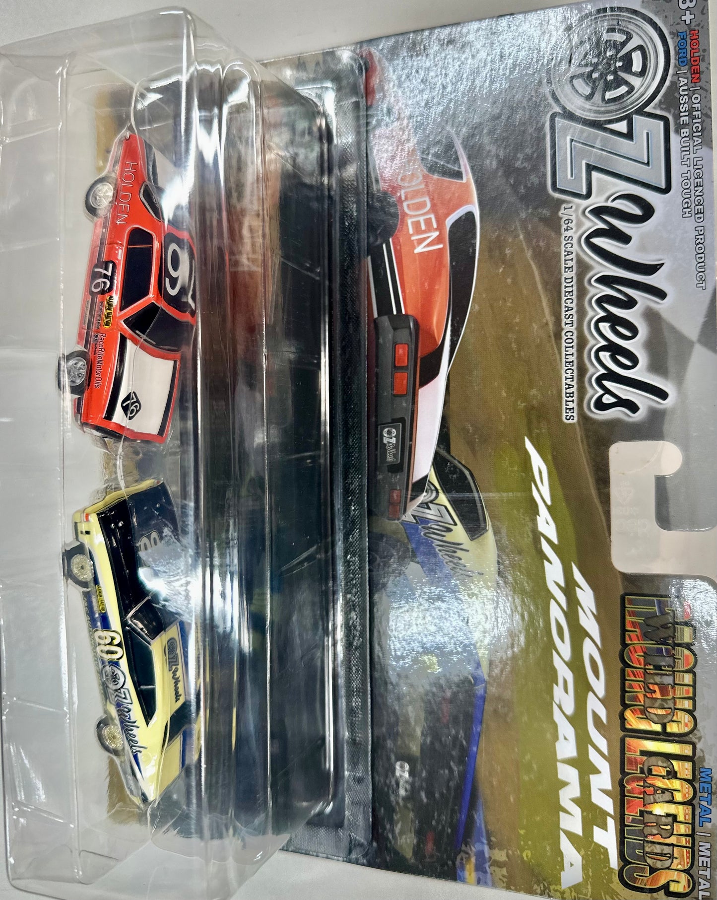 Oz Wheels - 1:64 Twin Set Racing Legends Oz Wheels HQ Coupe and Oz Wheels XA Coupe