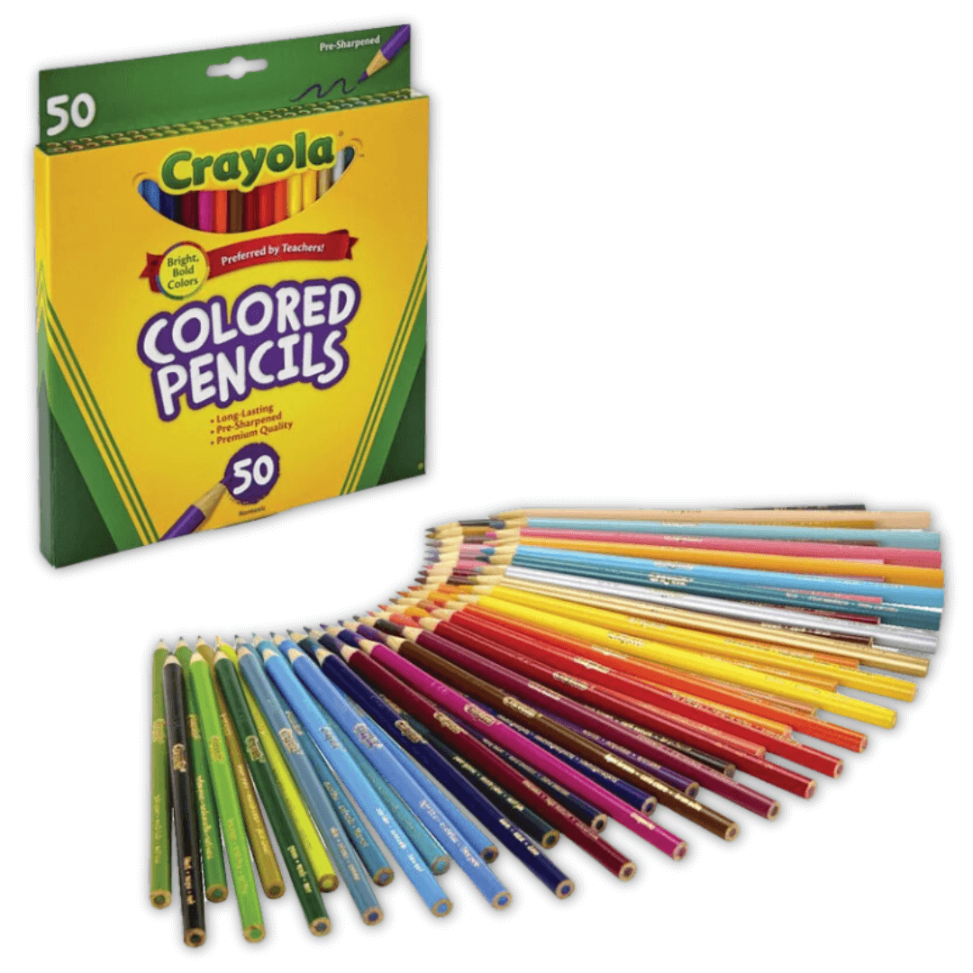 Crayola - Coloured Pencils 50pk