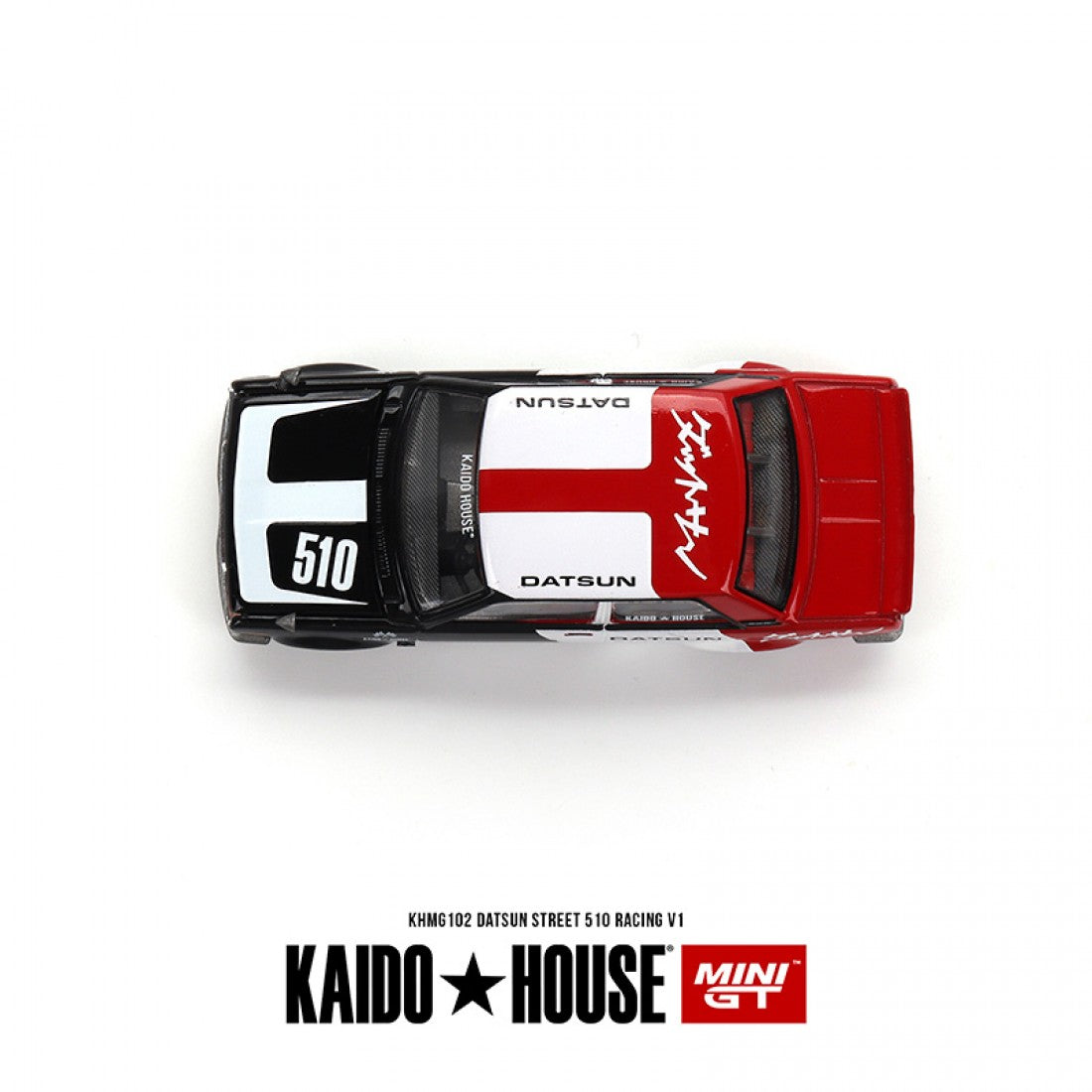 Mini GT - 1:64 Datsun Street 510 Racing Kaido House V1