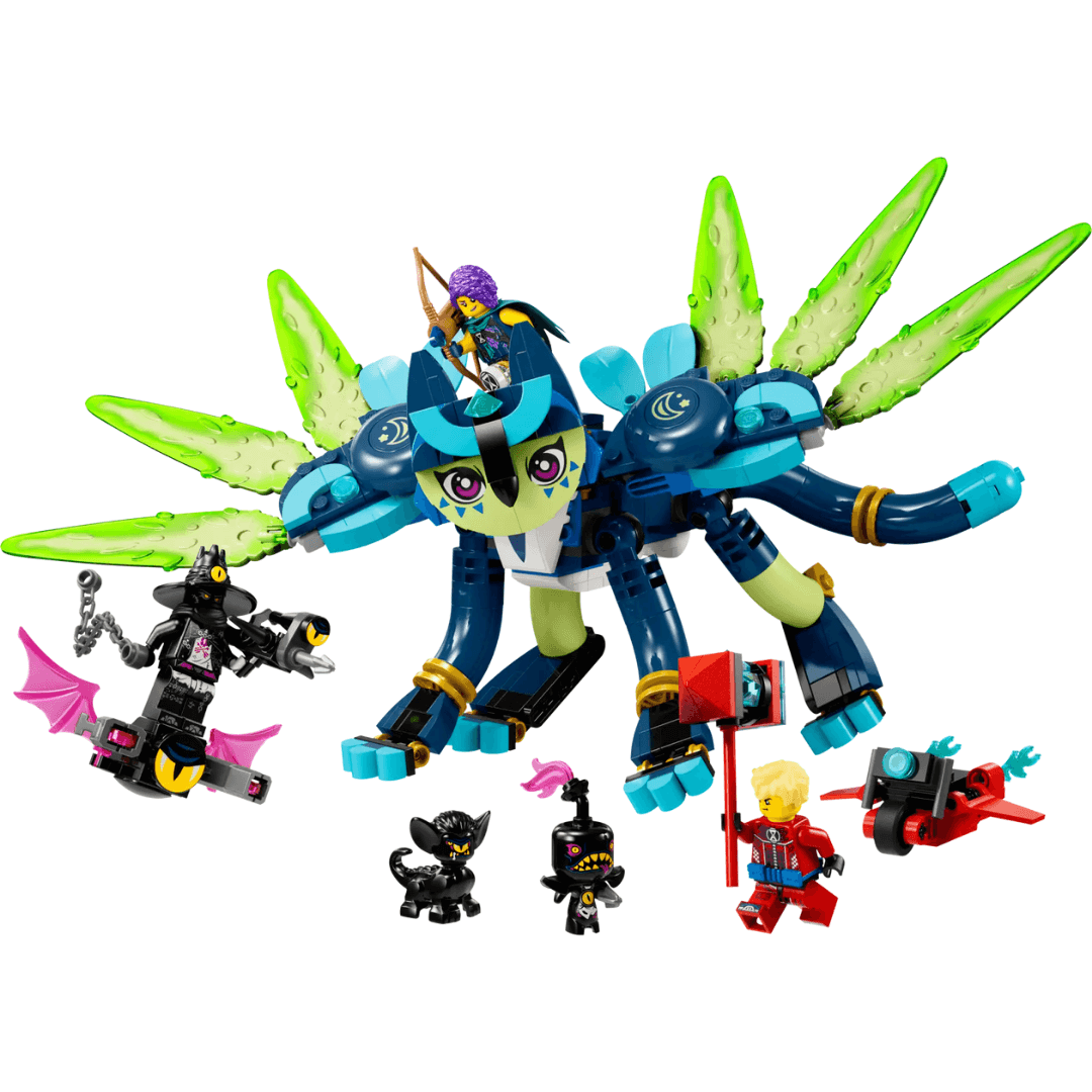 Lego dreams cat owl mythical creature toyworld lismore