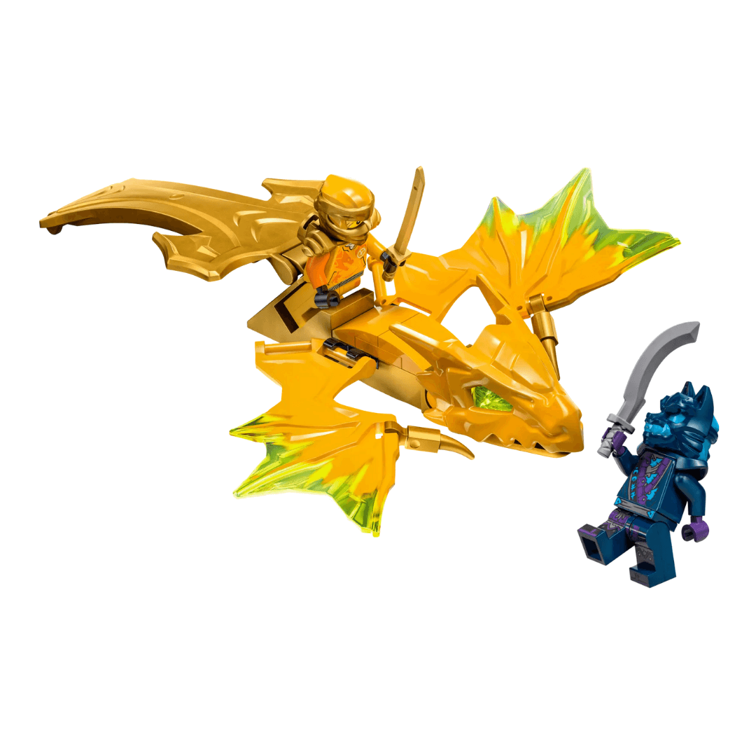 lego ninjago arins rising yellow dragon with minifigure toyworld lismore