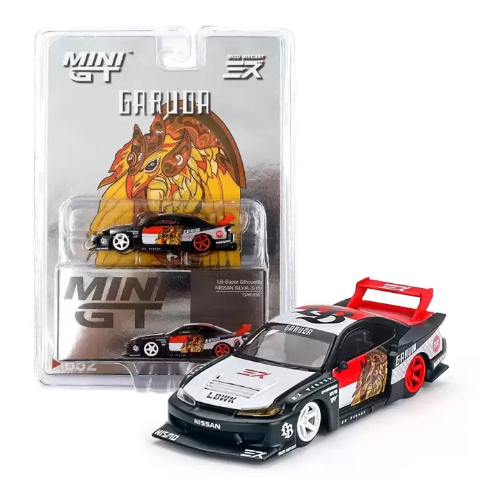 Mini GT - 1:64 Nissan LB Super Silhoutte S15 GARUDA