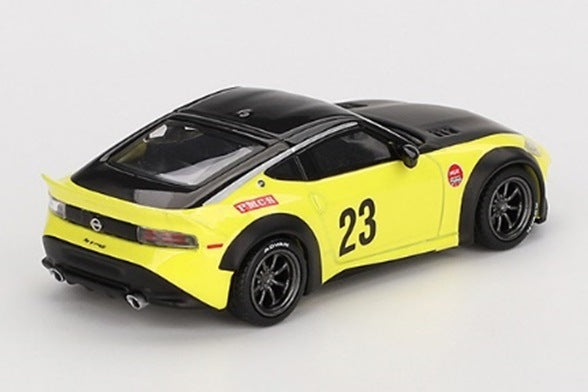 Mini GT - 1:64 Nissan Z LB Nations Works Ikazuchi Yellow