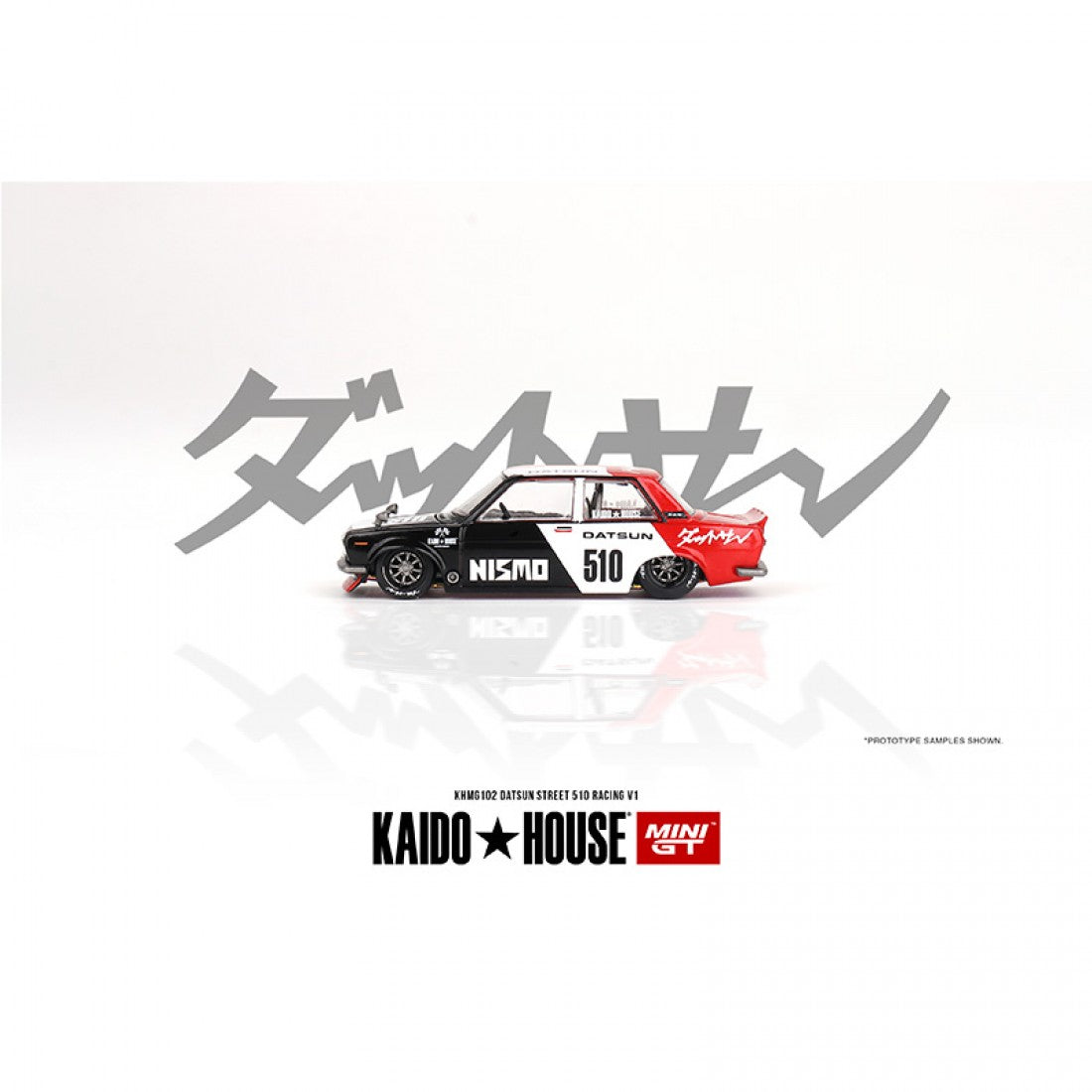 Mini GT - 1:64 Datsun Street 510 Racing Kaido House V1