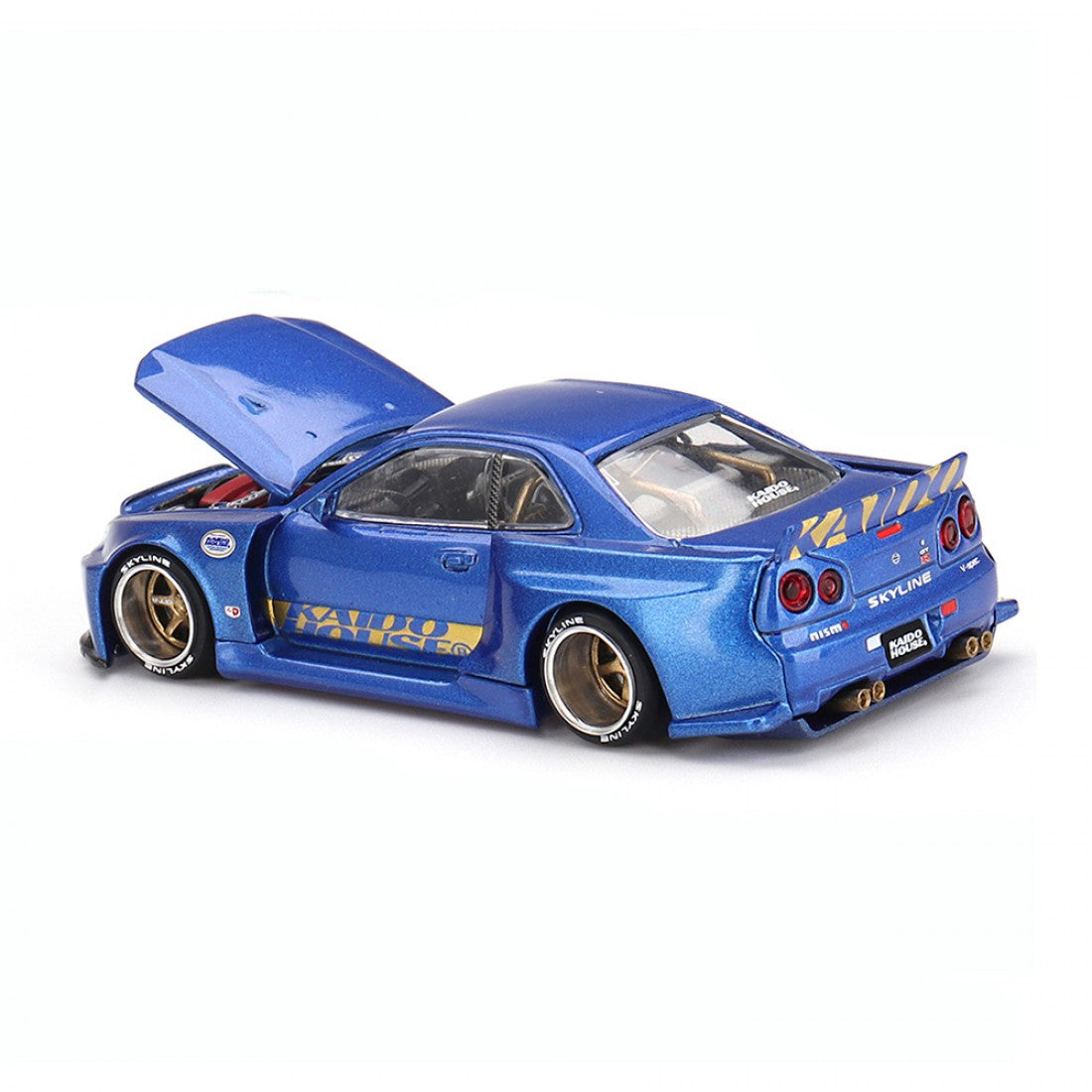 PRE-ORDER Mini GT - 1:64 Nissan Skyline GT-R R34 Kaido Works Shinjuku V2