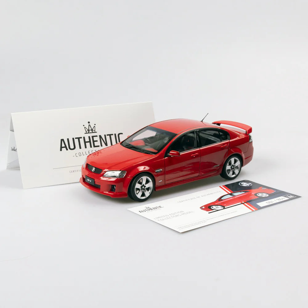1:18 Red Hot Holden VE SS V Commodore Authentic