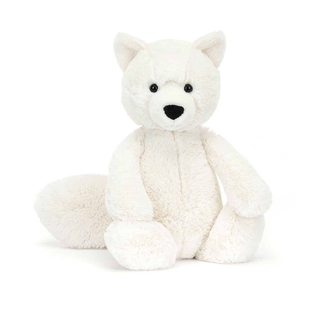 Bashful Arctic Fox Jellycat White
