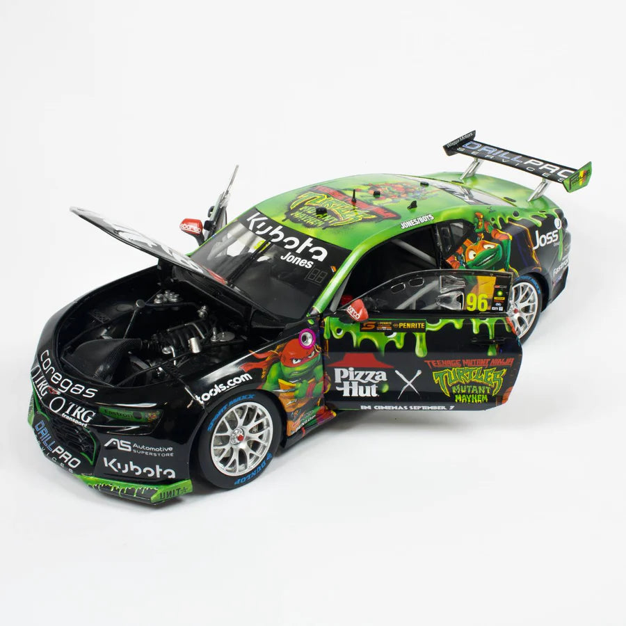 Biante - 1:18 Jones Boys 2023 BJR Pizza Hut Racing 96 Chevrolet Camaro TMNT Livery – Penrite Oil Sandown 500 Open
