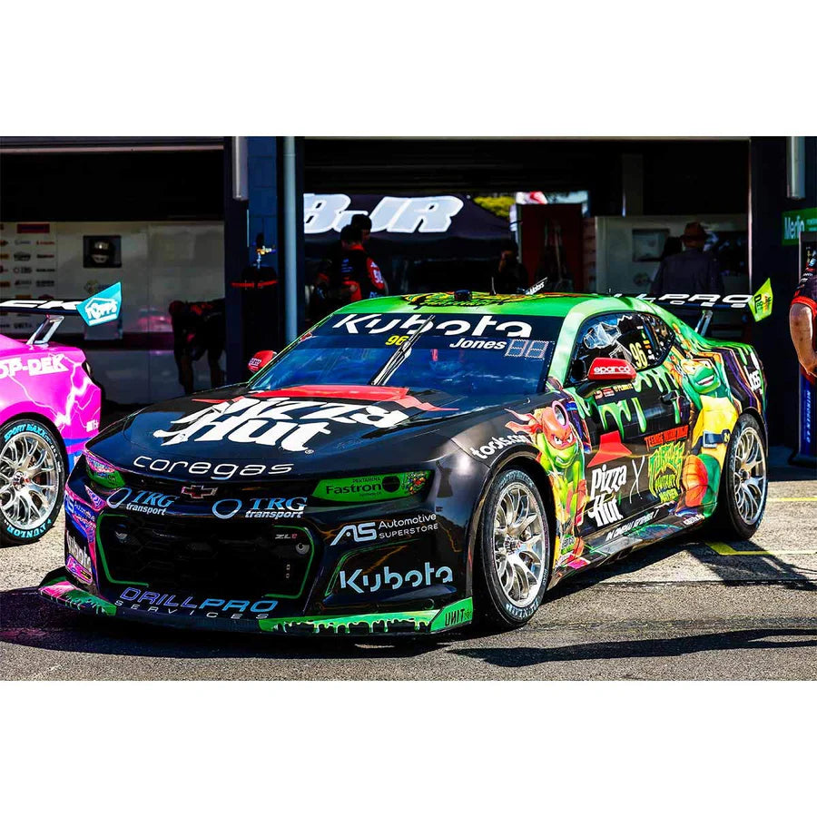Biante - 1:18 Jones Boys 2023 BJR Pizza Hut Racing 96 Chevrolet Camaro TMNT Livery – Penrite Oil Sandown 500