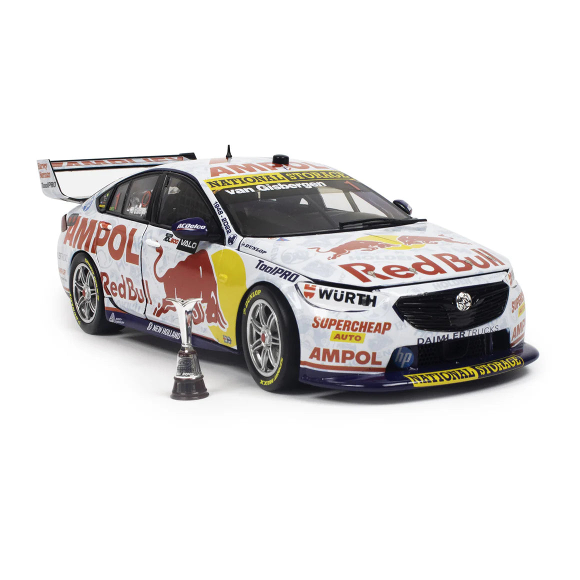 Biante - 1:18 Van Gisbergen 2022 97 Holden ZB Commodore Adelaide 500 Winner