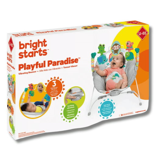 Bright Starts - Playful Paradise Vibrating Bouncer