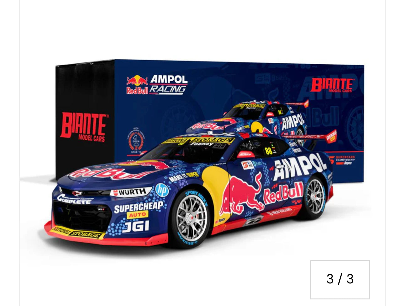 Biante - 1:18 Feeney 2022 88 Holden ZB Commodore Darwin Triple Crown