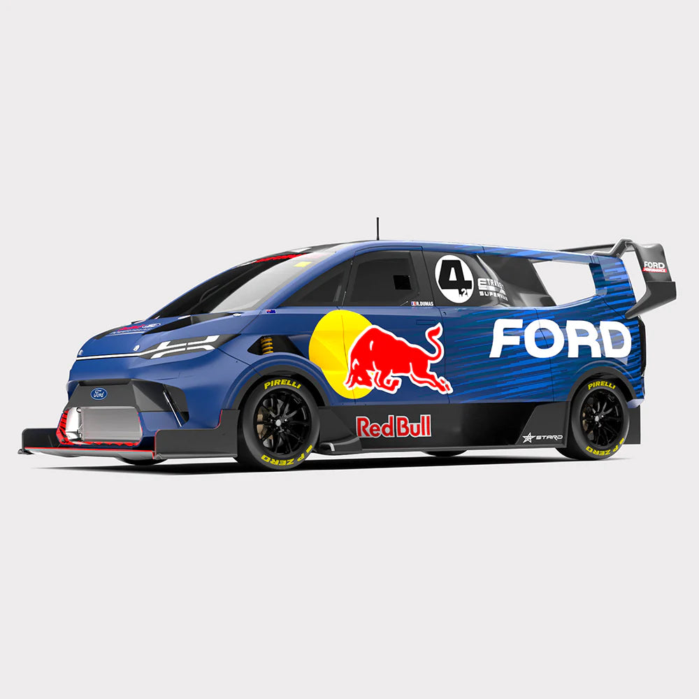 PRE ORDER Authentic - 1:18 Ford Performance Red Bull E-Transit SuperVan 4 -2024 Bathurst Lap Record
