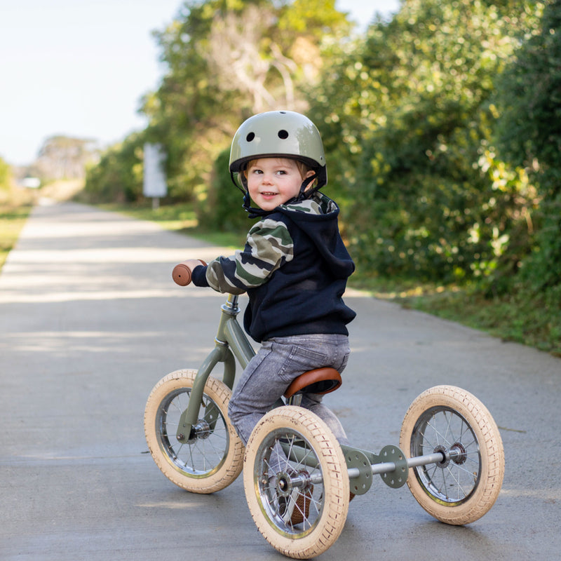 Helmet - Green - Small - Trybike