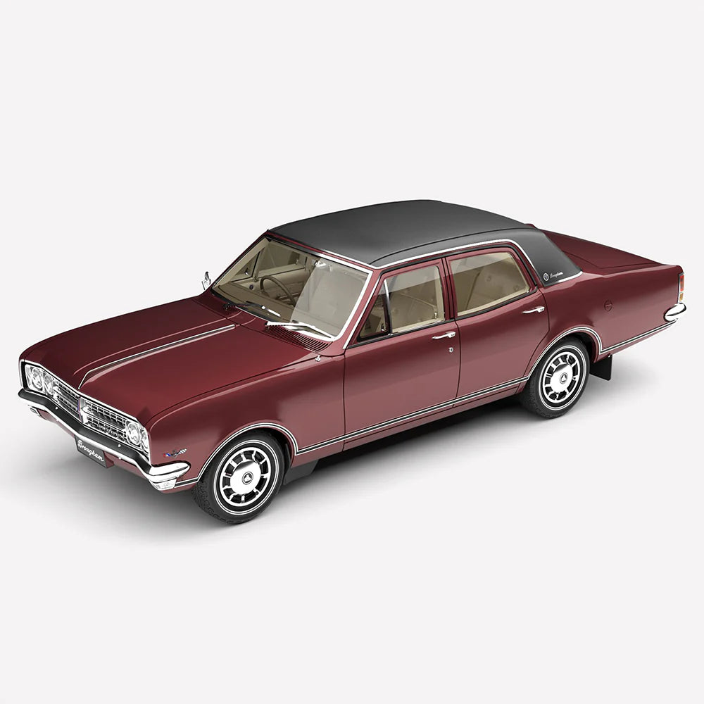 PRE ORDER Authentic - 1:18 Holden HK Brougham - Burgundy Maroon
