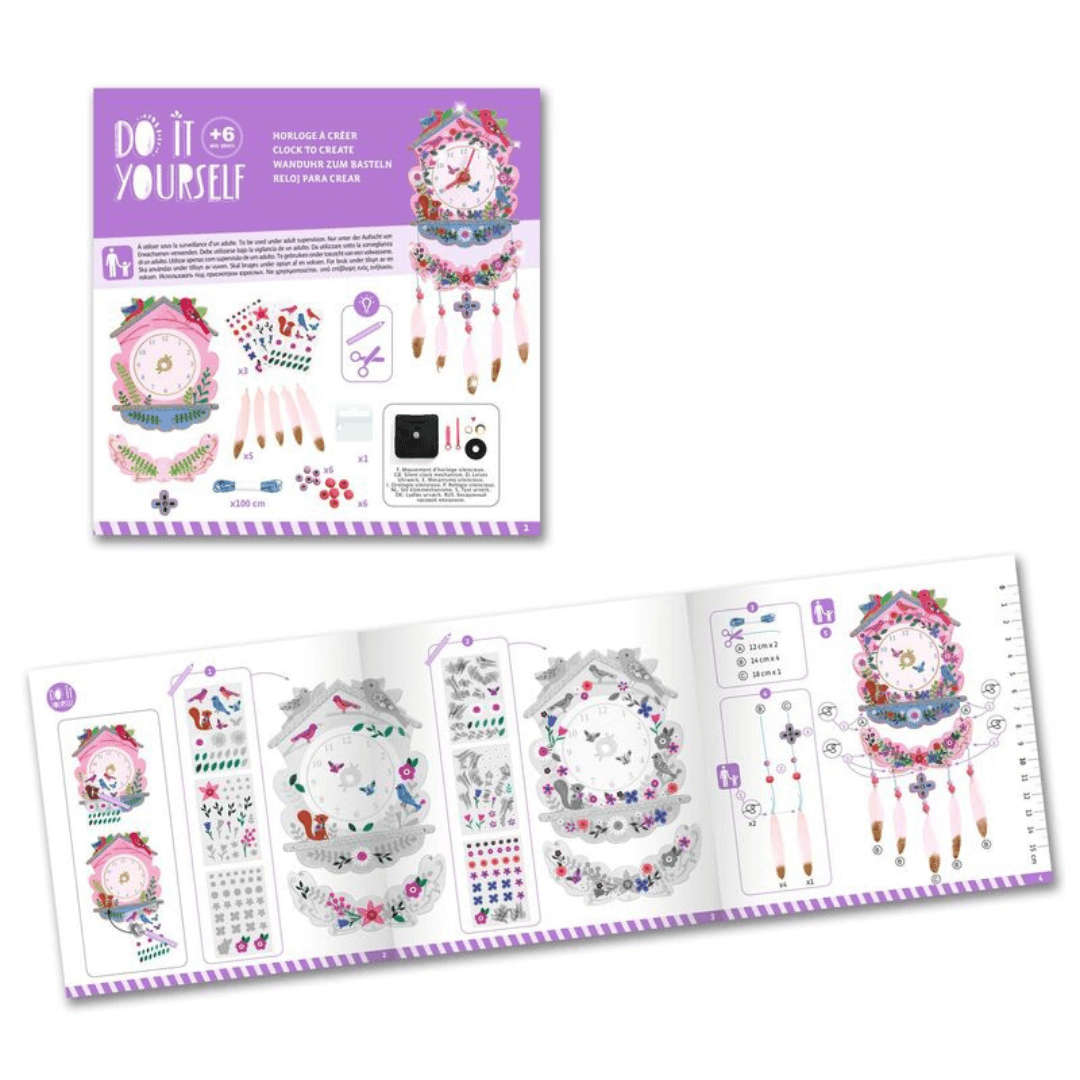 Djeco cuckoo clock making kit insturctions at toyworld lismore