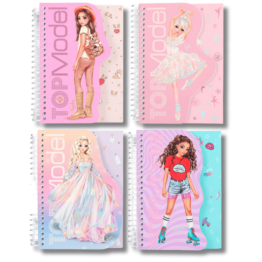 Top Model - A5 Spiral Notebook