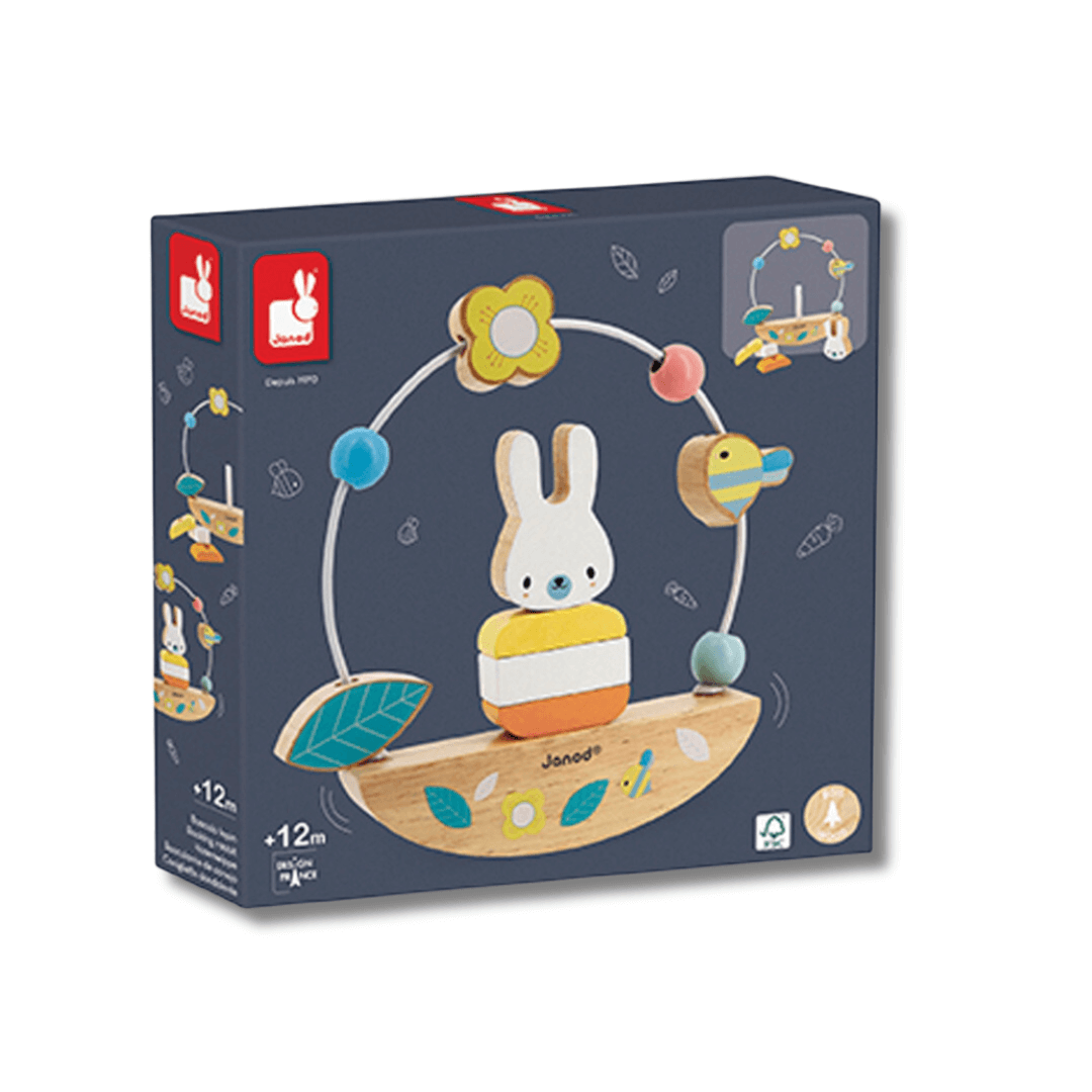 Janod - Pure Rabbit Bead Maze