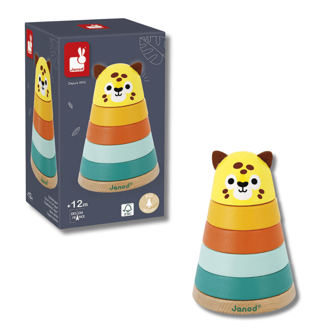 Janod - Tropic Stacking Jaguar
