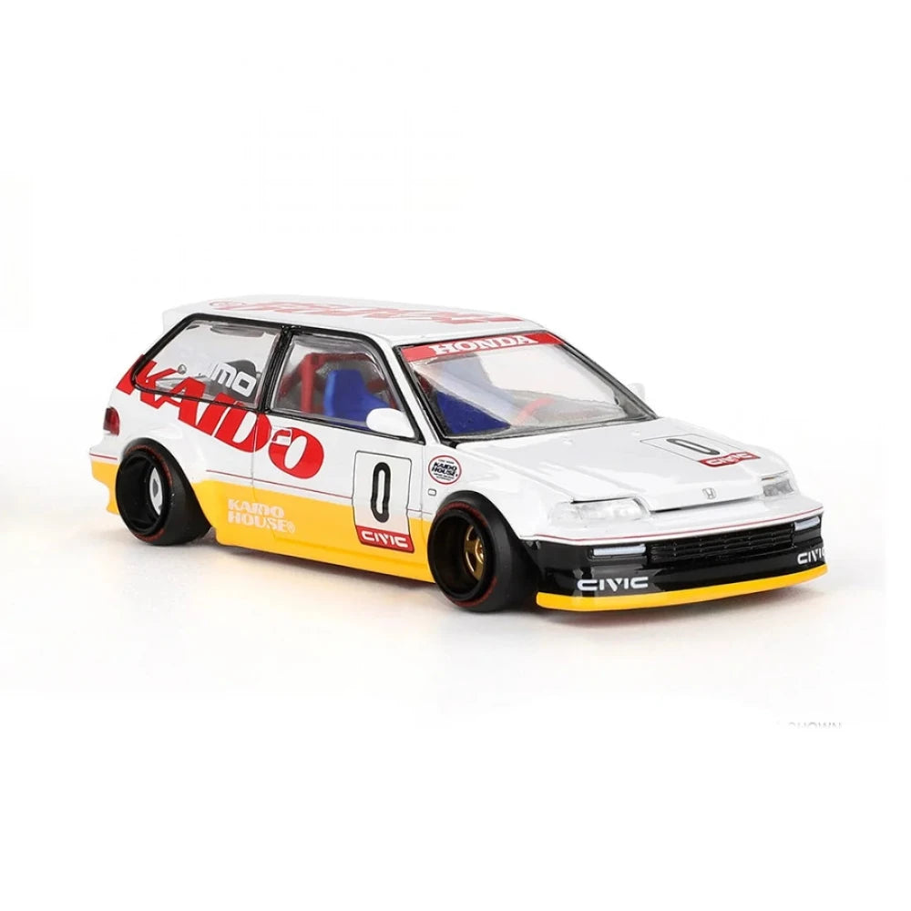 Kaido House x Mini GT - Kadio House Honda Civic EF KAIDO WORKS LTDEDN - //136 LA Diecast Club Exclusive - Wheel and Deal Collectables Kaido House x Mini GT - Kadio House Honda Civic EF KAIDO WORKS LTDEDN - //136 LA Diecast Club Exclusive - Wheel and Deal Collectables