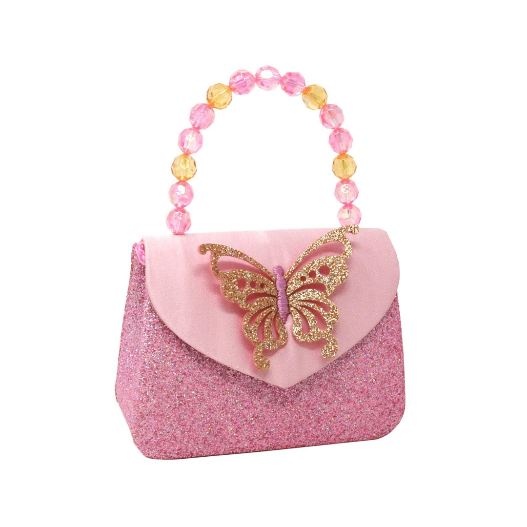 Pink Poppy - Butterfly Skies Hard Handbag