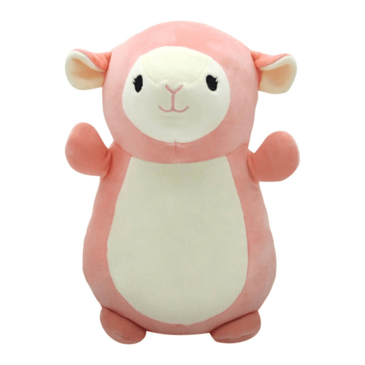 squishmallow pink lamb like creature