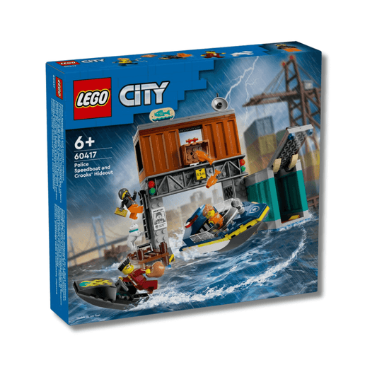 60417 - Lego Police Speedboat and Crooks Hideout