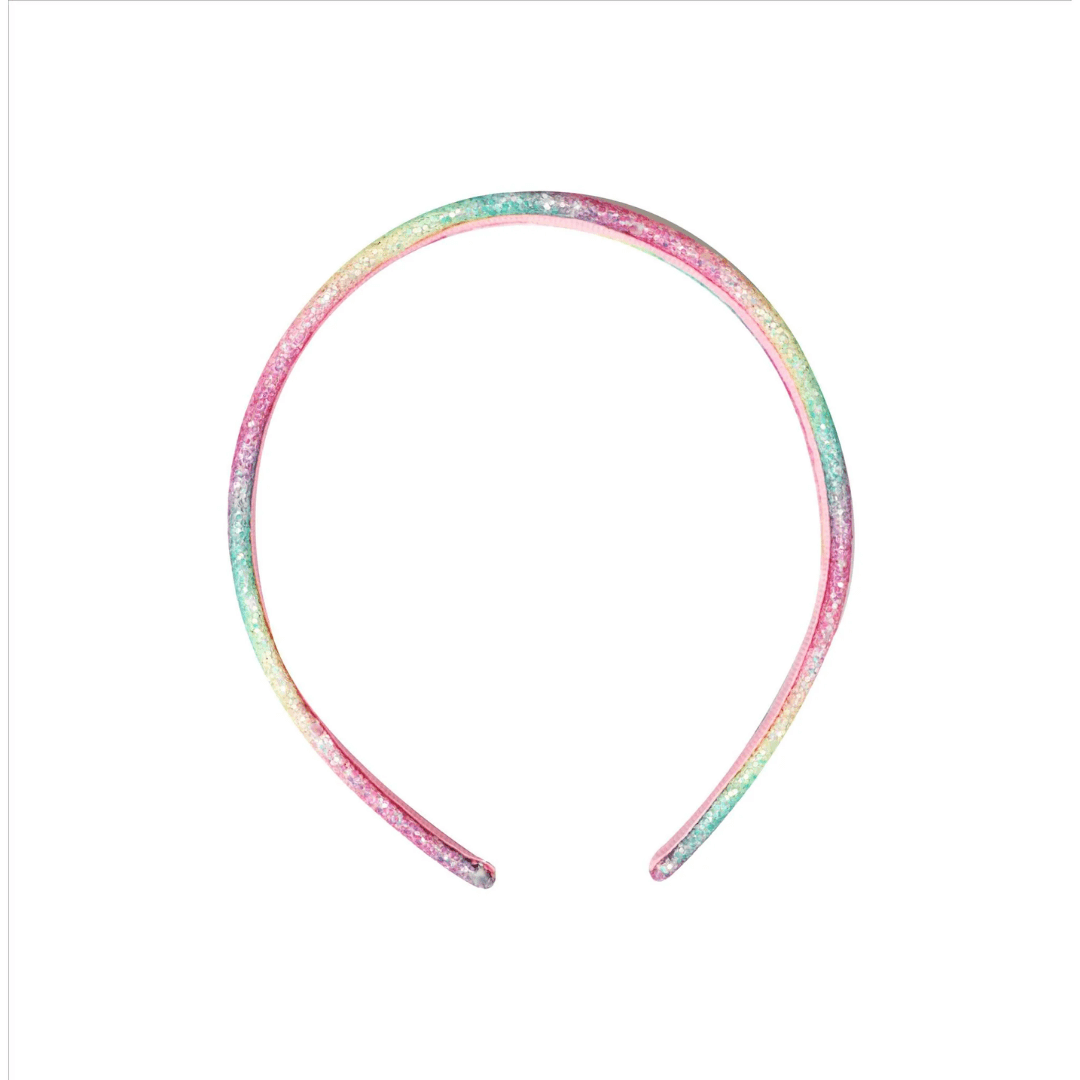 Chunky pastel giltter headband