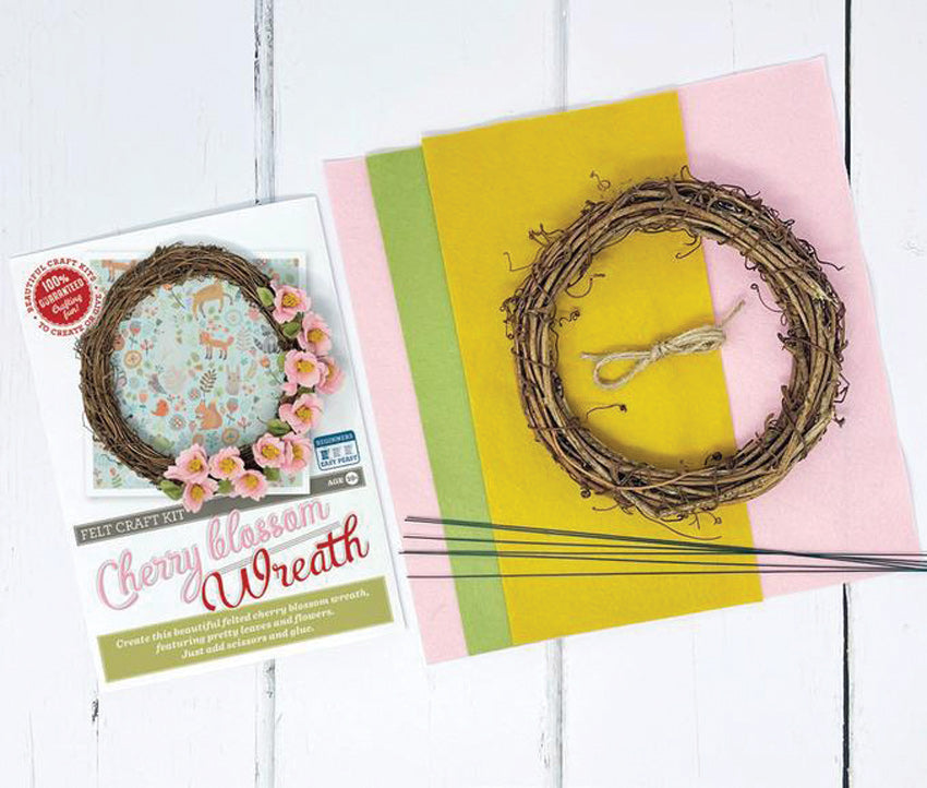 Crafty Kit - Felt Cherry Blossom Kit
