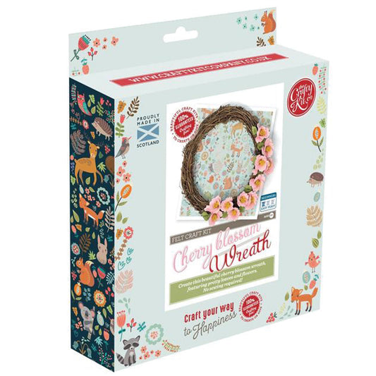 Crafty Kit - Felt Cherry Blossom Kit
