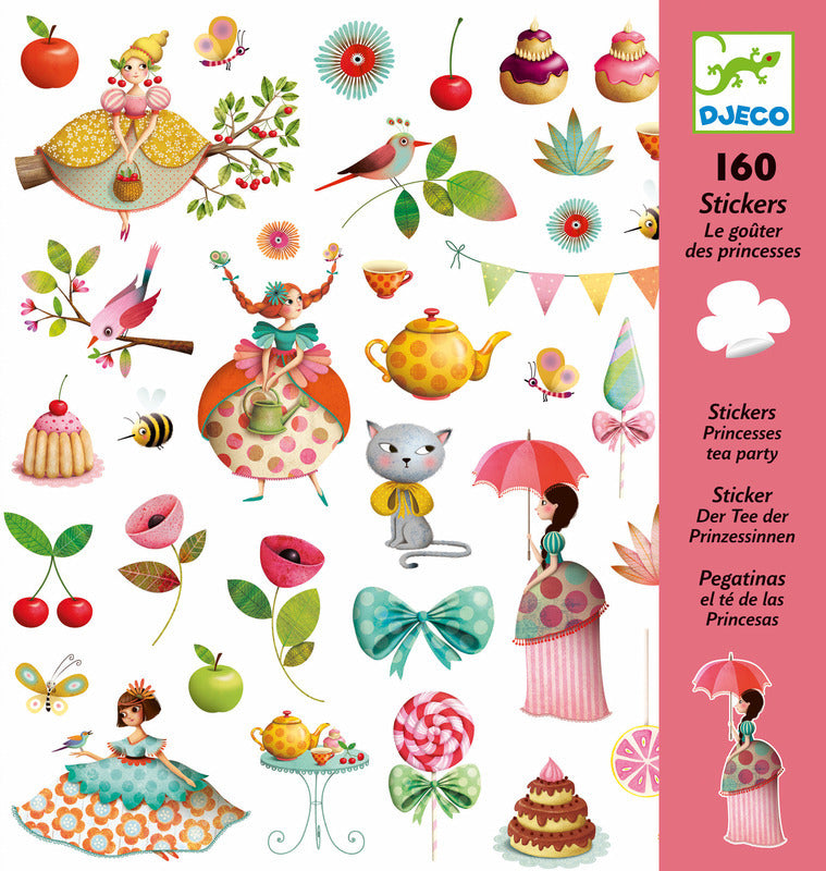 Djeco - Tea Party Stickers