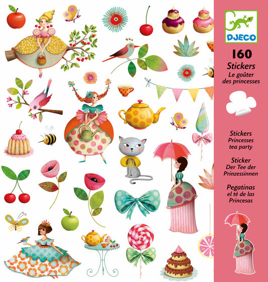 Djeco - Tea Party Stickers