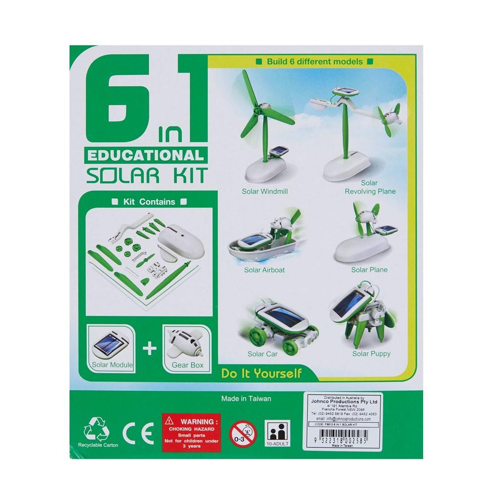 6 In 1 Build Your Own Solar Kit