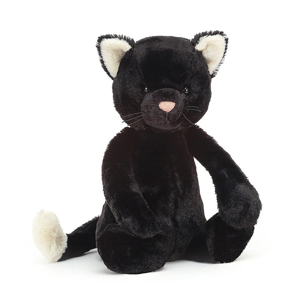 Jellycat Soft Toys Black and White Kitten
