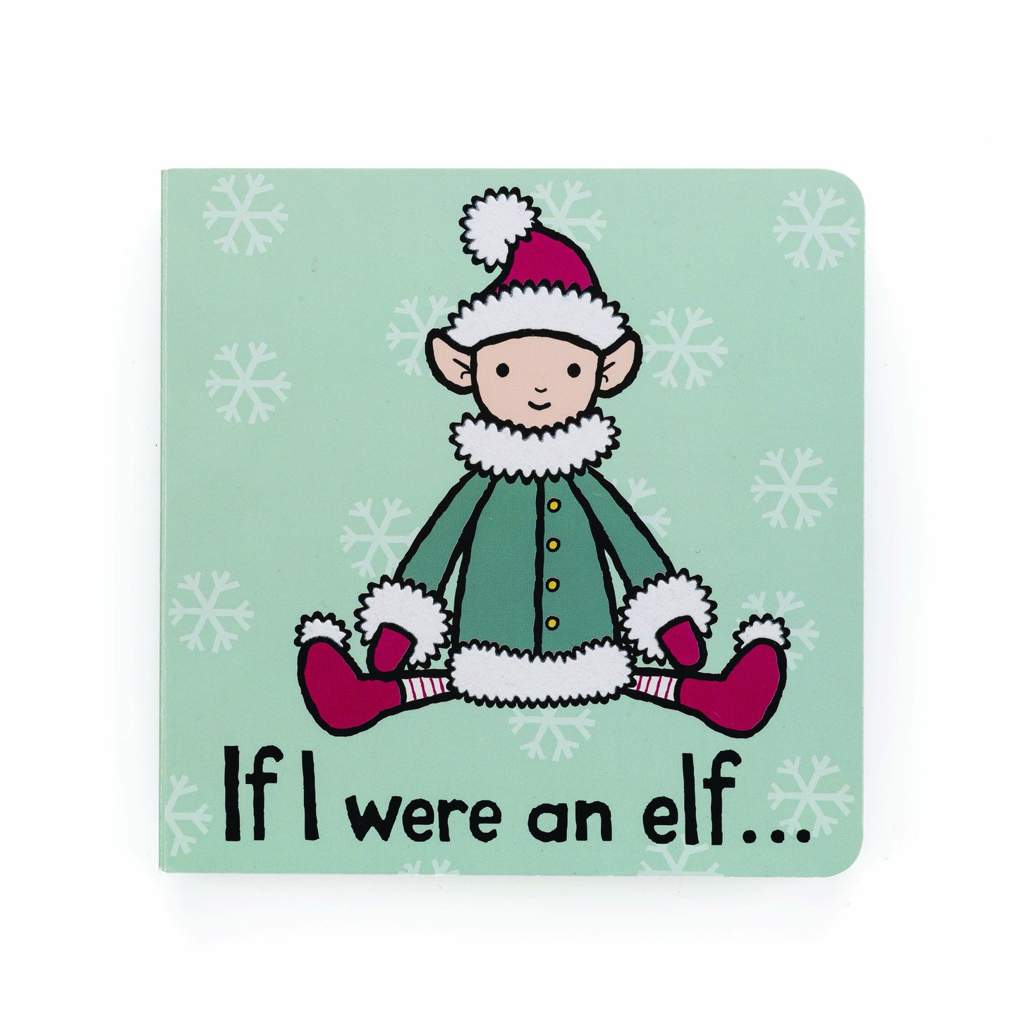 Hard Cover Book with Elf Image