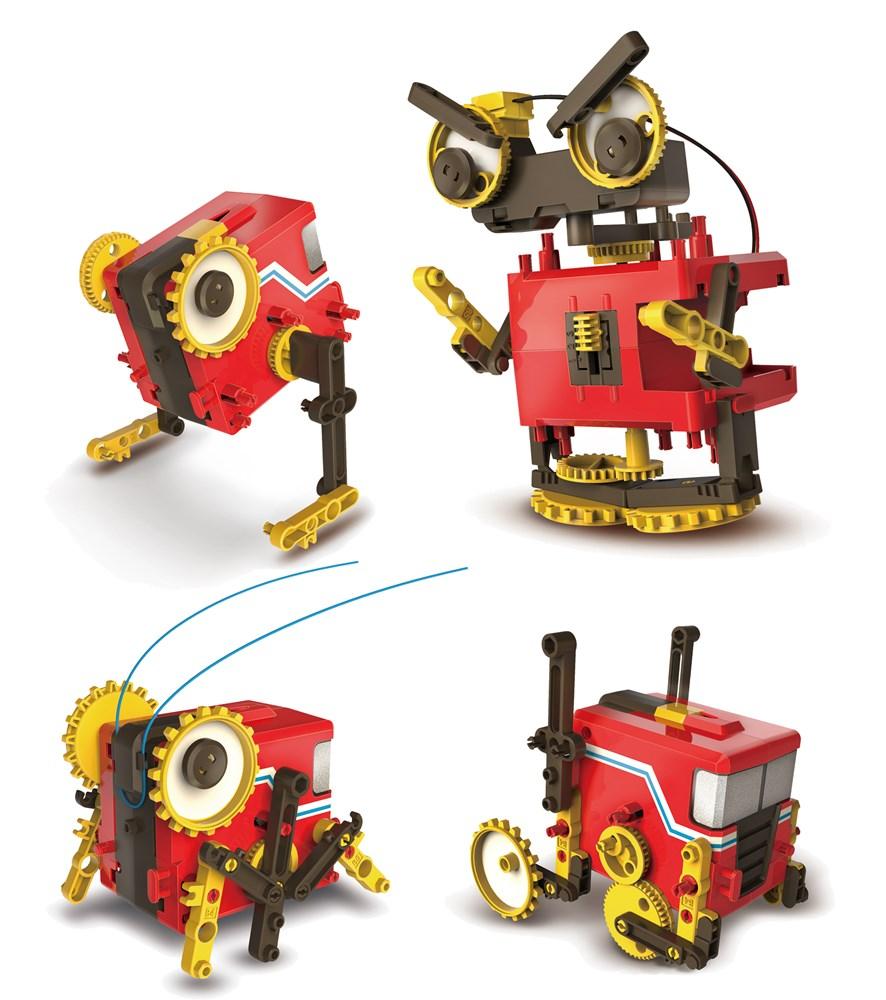 Johnco - 4 in 1 Educational Motorized Robot Kit