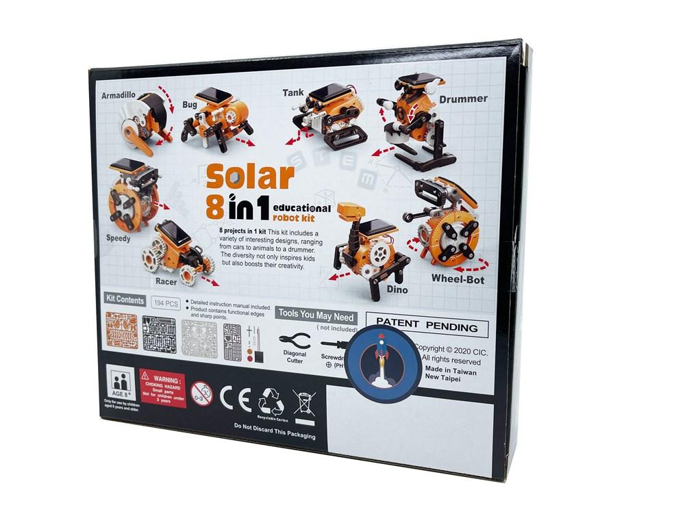 Johnco - 8 in 1 Solar Robot - Johnco