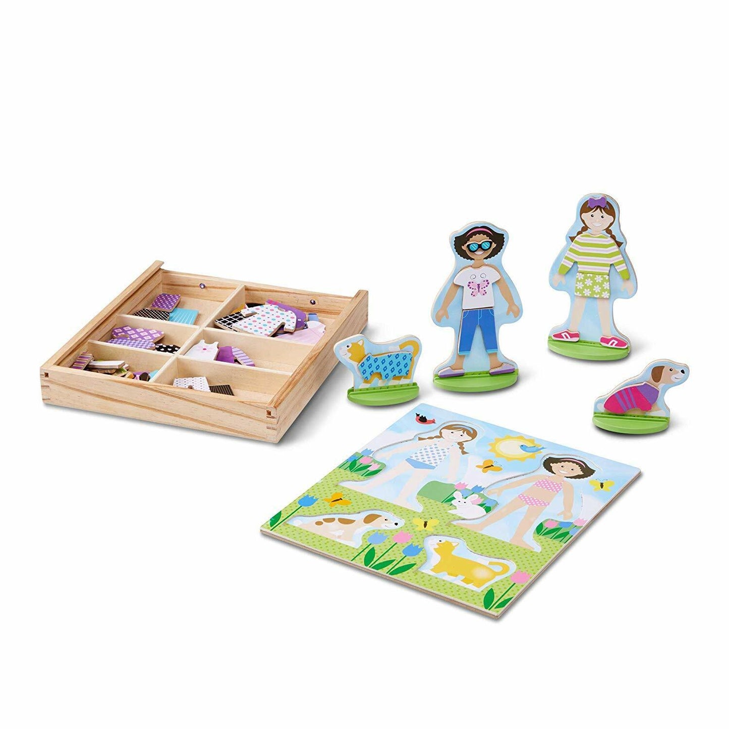 Melissa and Doug - Best Friends Magnetic Dress Up Play Set