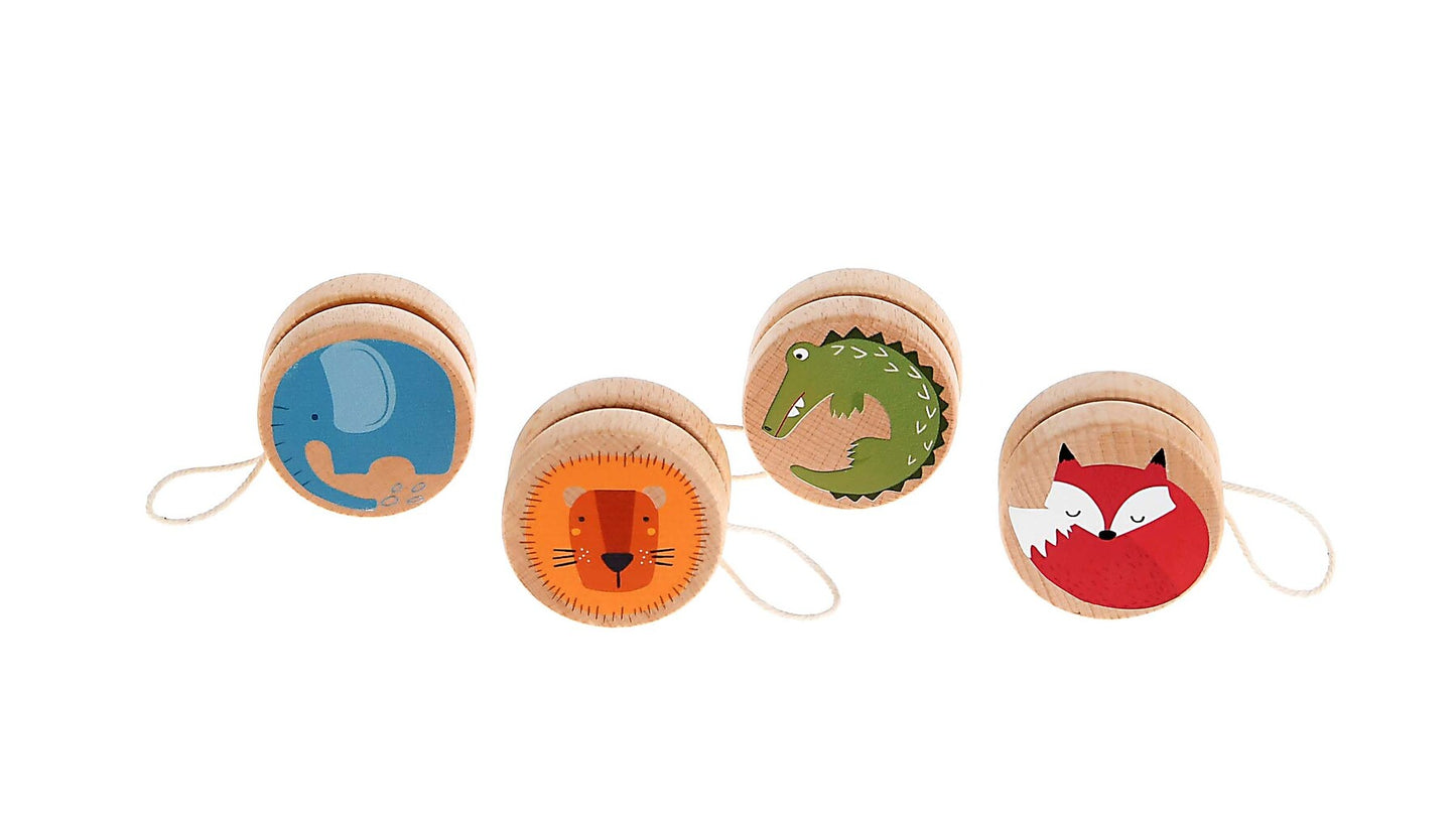 Kaper Kidz - Wooden Jungle Animal YoYo