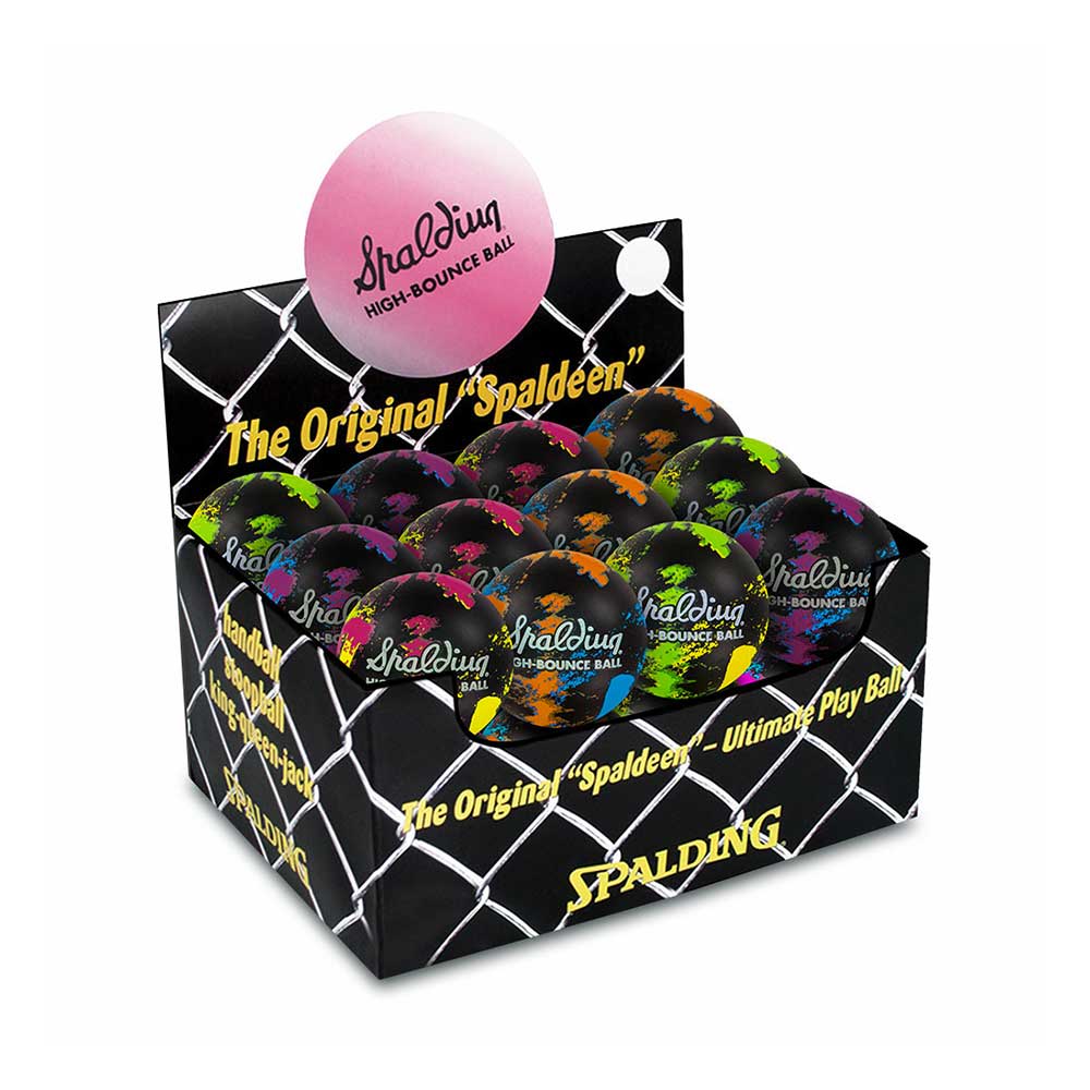 Spalding - Marble Fluro High Bounce Ball