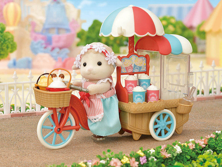 Sylvanian Families - Popcorn Delivery Trike