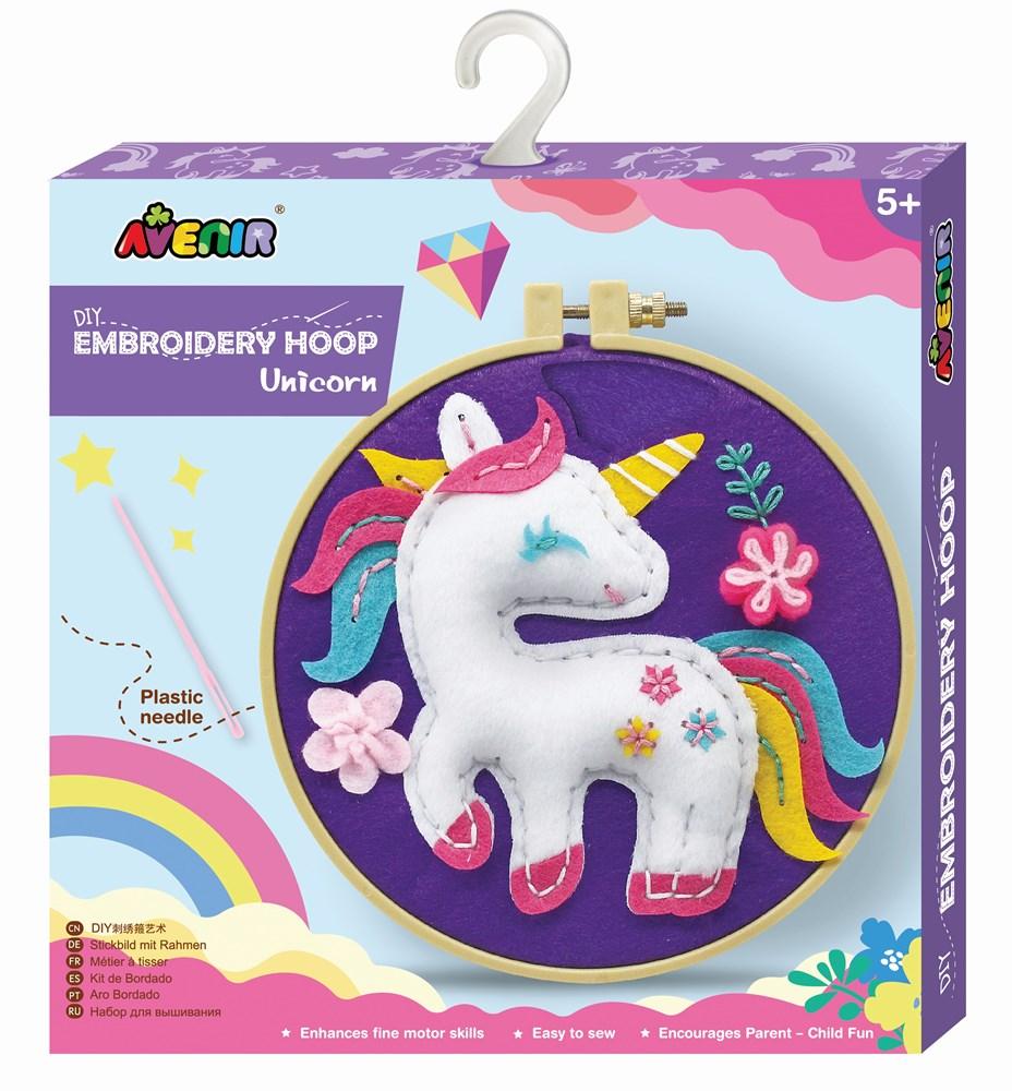 Unicorn Embroidery Hoop - Avenir