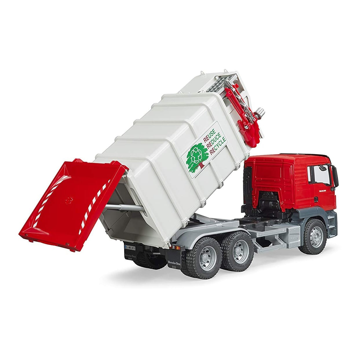 1:16 Man TGS Garbage Truck Side Loading