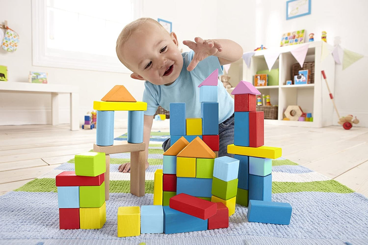 Hape - Wonderful Blocks 101pcs