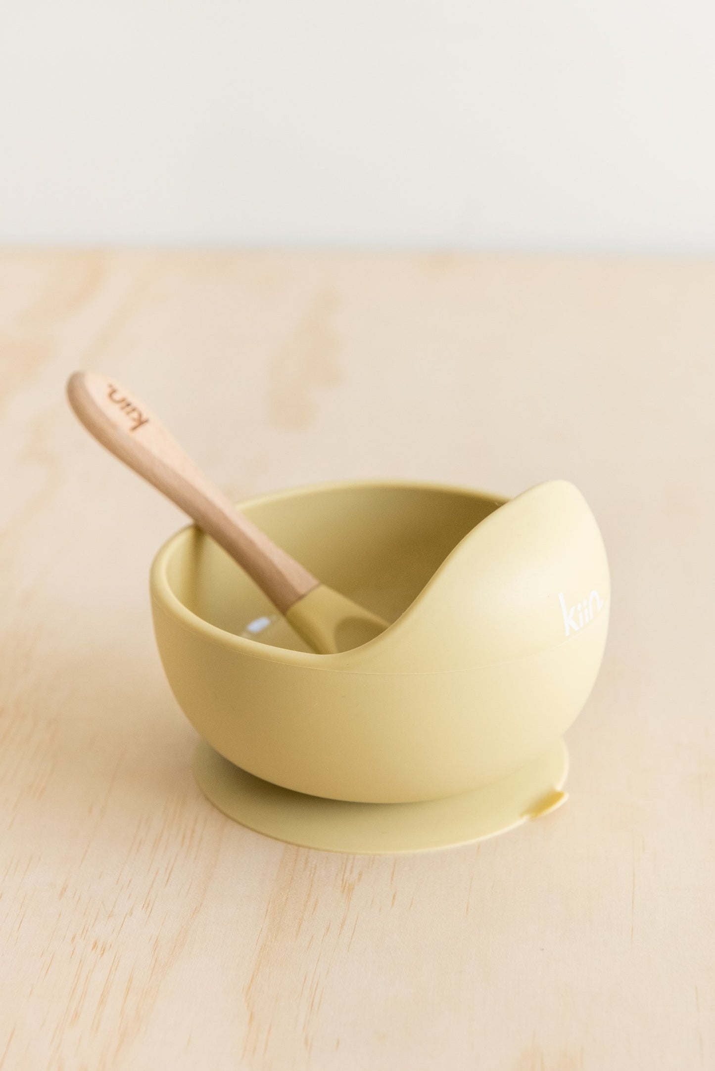 Kiin - Silicone Bowl and Spoon - Assorted Colours