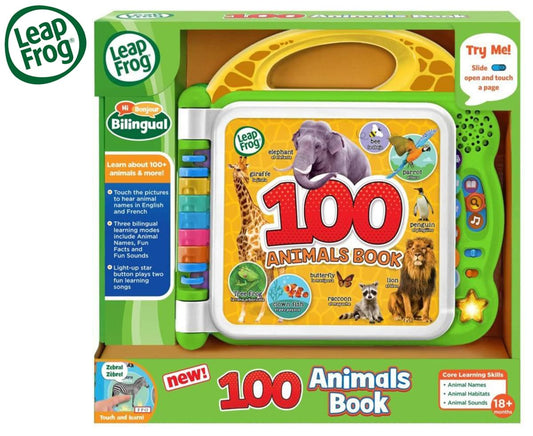100 Animals Book Leapfrog Byron Bay Lismore Ballina Toyworld